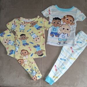 CoComelon Pajama Set Bundle
